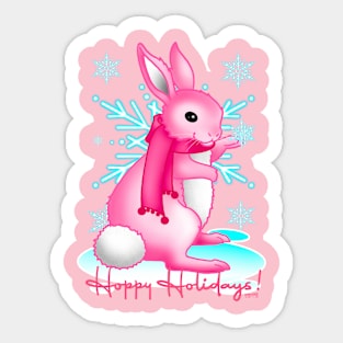 Hoppy Holidays Sticker